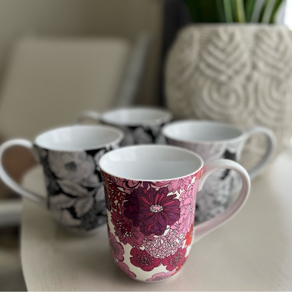 Liberty of London for Target Floral Mugs Set of 4